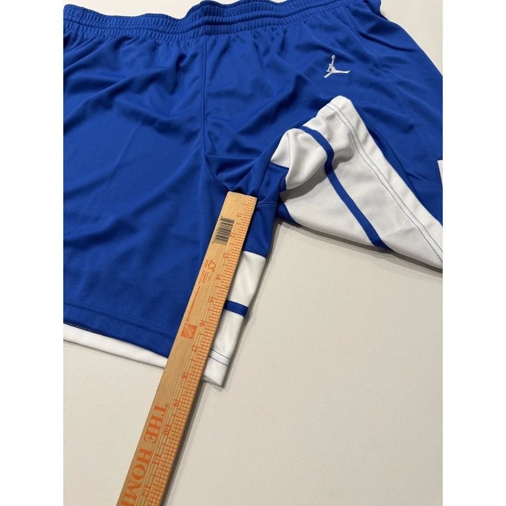 Jordan Stock DF Overtime Basketball Shorts Game Royal FQ5375-493 Mens 3XL NWT